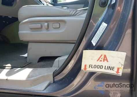 2016 Honda Odyssey Ex-L из США, поврежденный, VIN 5FNRL5H63GB106832